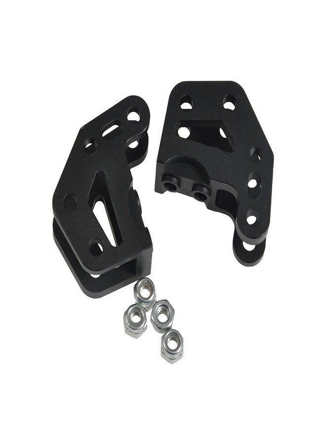 Que-T Alloy Dual Lower Shock Link Mount for 1/10 RC Crawler Axial Wraith 90018 RR10 - Image 4